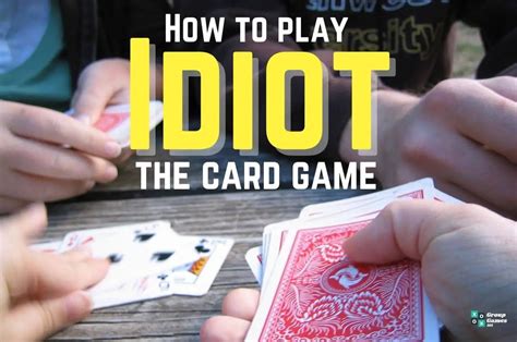 the idiot card game single player